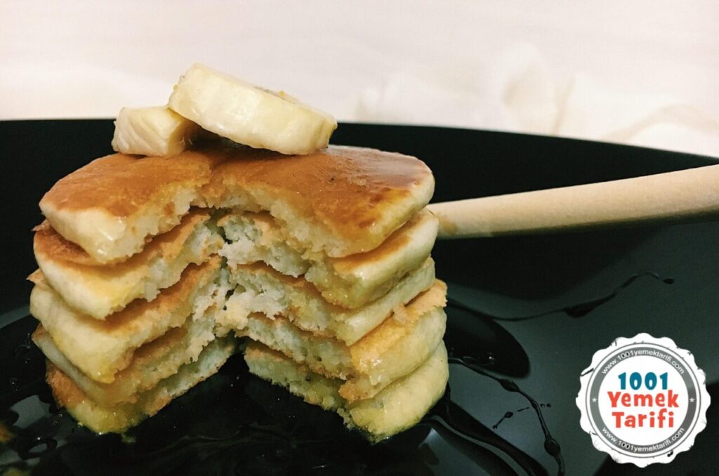 Muzlu pancake tarifi-Pancake nasıl yapılır-kaç kalori