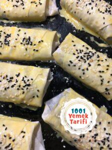 Ispanaklı kıymalı börek yapımı-kolay börek tarifi