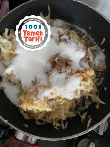 elmalı kurabiye yapımı