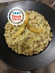 Yeşil Mercimekli Pilavı