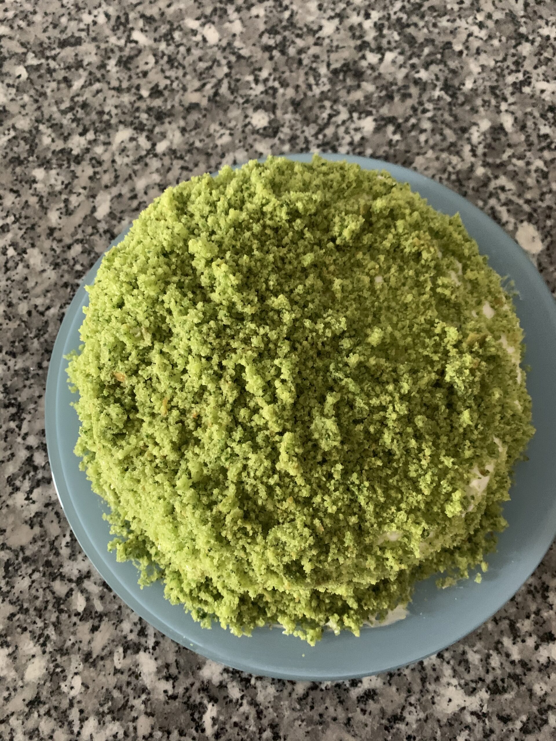 Ispanaklı Yeşil Pasta