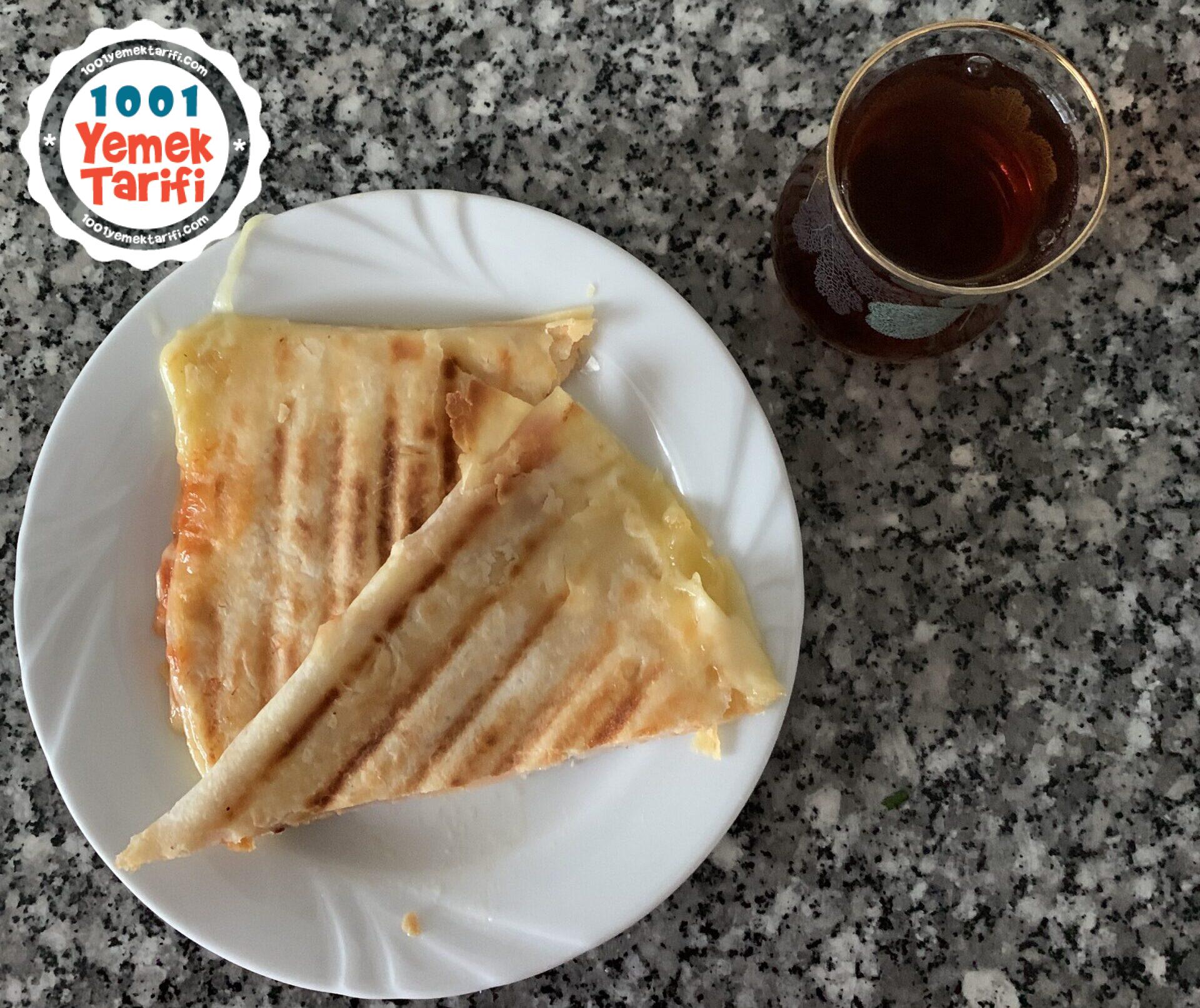 Kahvaltılık wrap tost