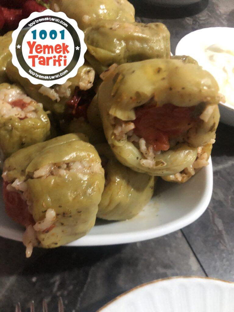 Dolma Biber Tarifi-nasıl yapılır-kaç kalori