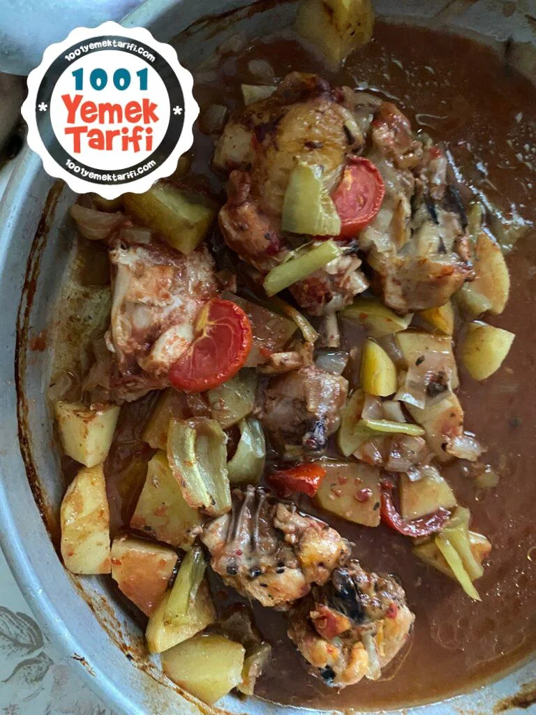 Baharatlı Fırında Köy Tavuğu Tarifi nasıl yapılır