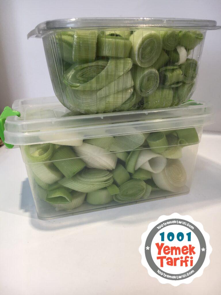 Dondurucuda Pırasa Nasıl Saklanır 1001YemekTarifi