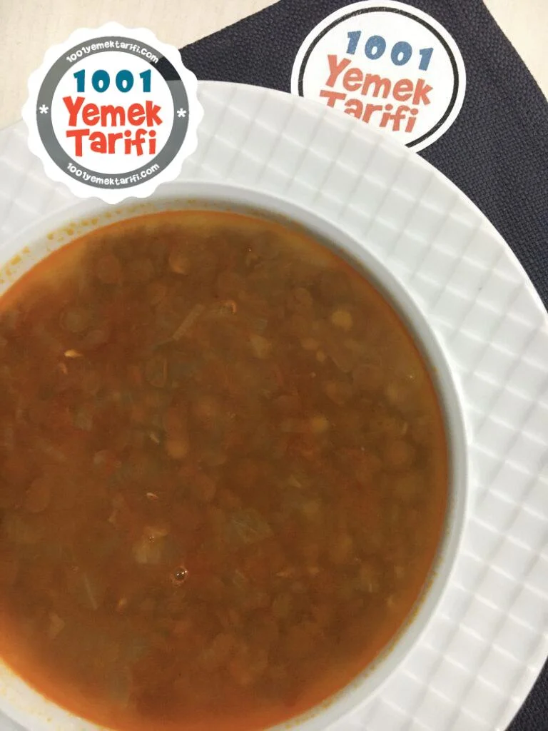 yeşil mercimek çorbası tarifi
