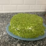 Ispanaklı Yeşil Pasta