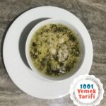 köfteli tarhana çorbası tarifi nasıl yapılır kolay-yapımı puf noktası-kac kalori-1001yemektararifi