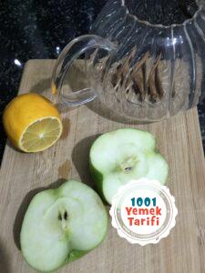 Ödem Çayı elma suyu Tarifi (ödem atıcı çay yapımı)