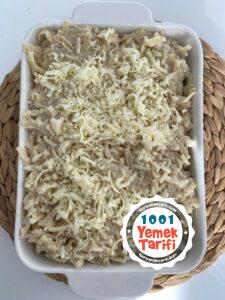 Fırında Beşamelli Erişte Tarifi-yapımı-nasıl yapılır-kaç kalori