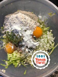 Fırında mücver kek tarifi