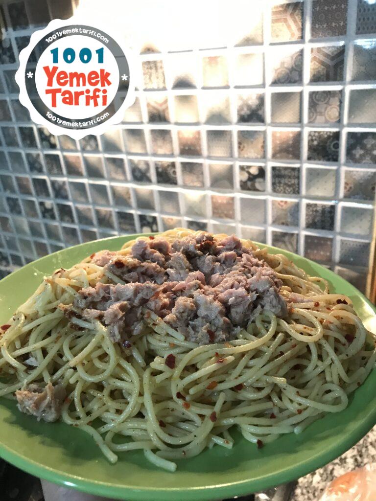 Ton Balıklı Makarna Tarifi