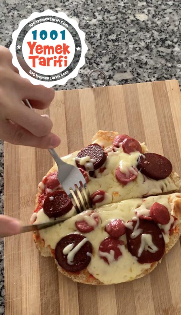 Bazlama Pizza nasıl yapılır