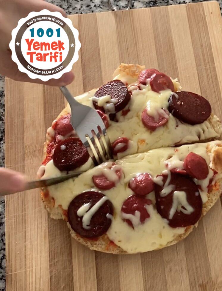 Bazlama Pizza nasıl yapılır