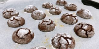 Kakaolu Çıtır Çatlak Kurabiye