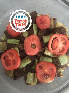 Köfte Patates yapımı