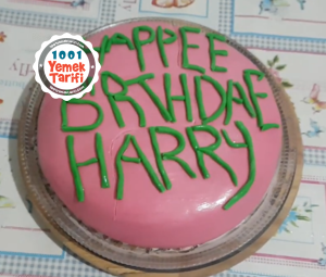 Harry Potter Doğum Günü Pastası-pasta tarifi nasıl yapılır