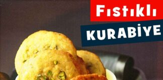 Antep Fıstıklı Kurabiye Tarifi: Kayısılı Kurabiye Yapımı