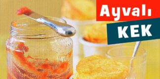 Ayvalı Kek Yapımı: Ayva Ezmeli Mini Kek Tarifi