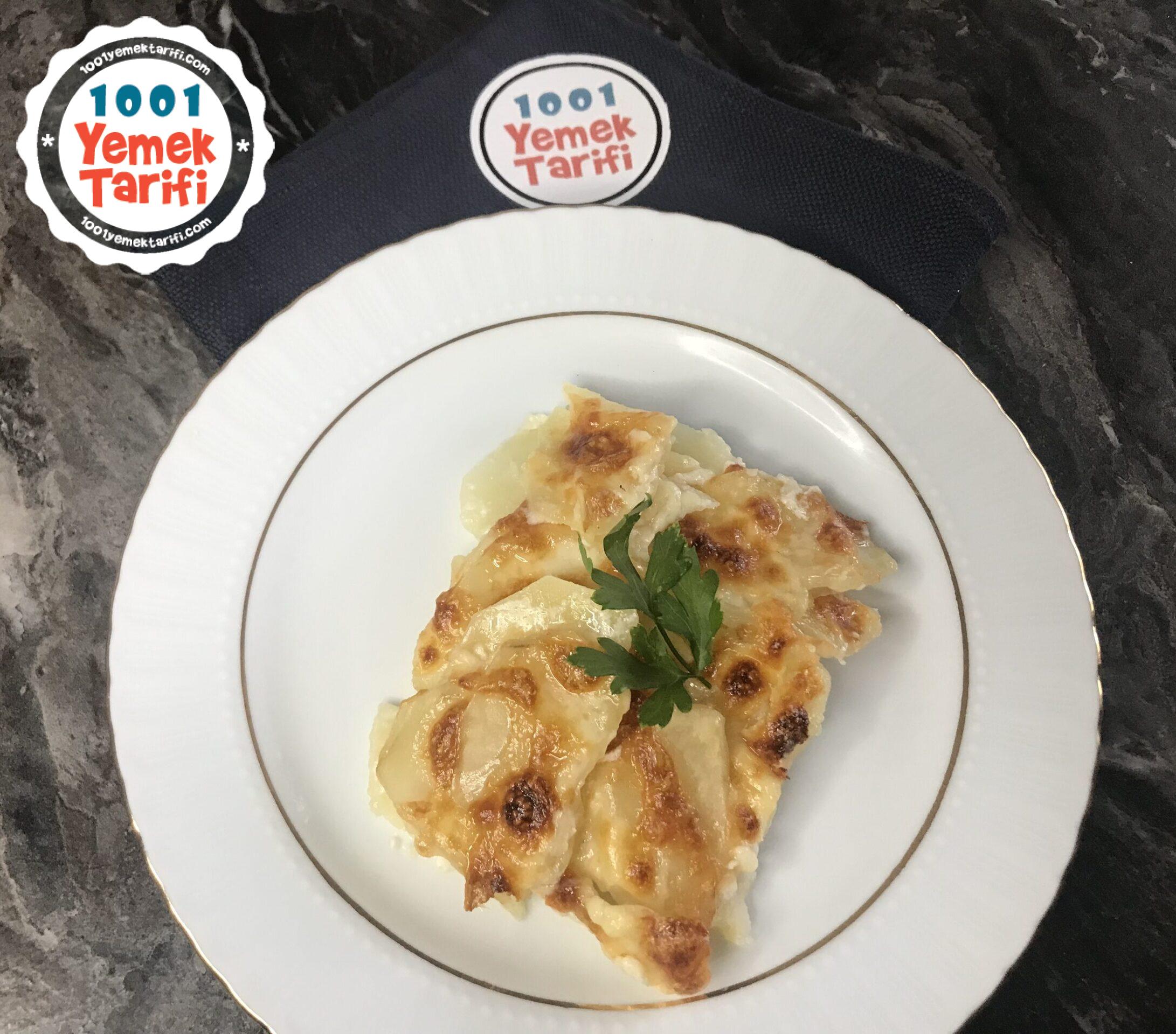 Fırında Kaşarlı Patates Tarifi