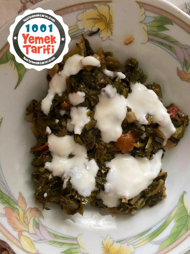 Pazı Kavurması Tarifi (Mancar Otu) nasıl yapılır