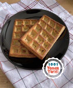 Fırında Rafine Şekersiz Fit Waffle Tarifi