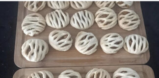 Elmalı Kafes Kurabiye tarifi yapımı nasıl yapılır kaç kalori