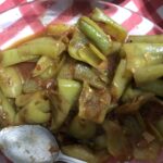 Domates Soslu Biber Kızartması