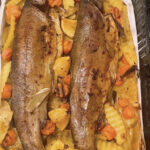 Fırında sebzeli levrek balığı tarifi