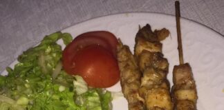 Bulgur pilavı ve tavuk sis tarifi menusu yapimi-1001yemektarifi