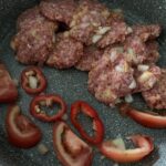 Biberli Köfte Yemeği