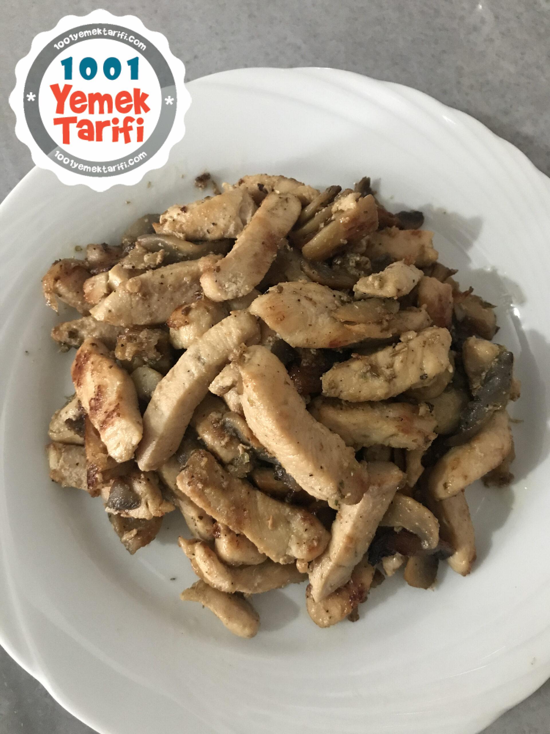 Mantarlı Tavuk Kavurma