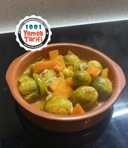 📸Fotoğraflı Tam Ölçülü: Brüksel Lahanası Yemeği