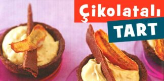 Cikolatali Tart Tarifi-labneli ev yapimi turta yapimi nasil yapilir kac kalori nefis 1001yemektarifi