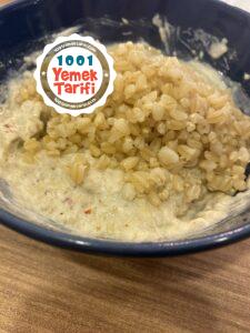 Buğdaylı Nohutlu Patlıcan Salatası