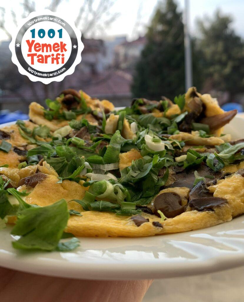 Mantarlı Omlet Tarifi