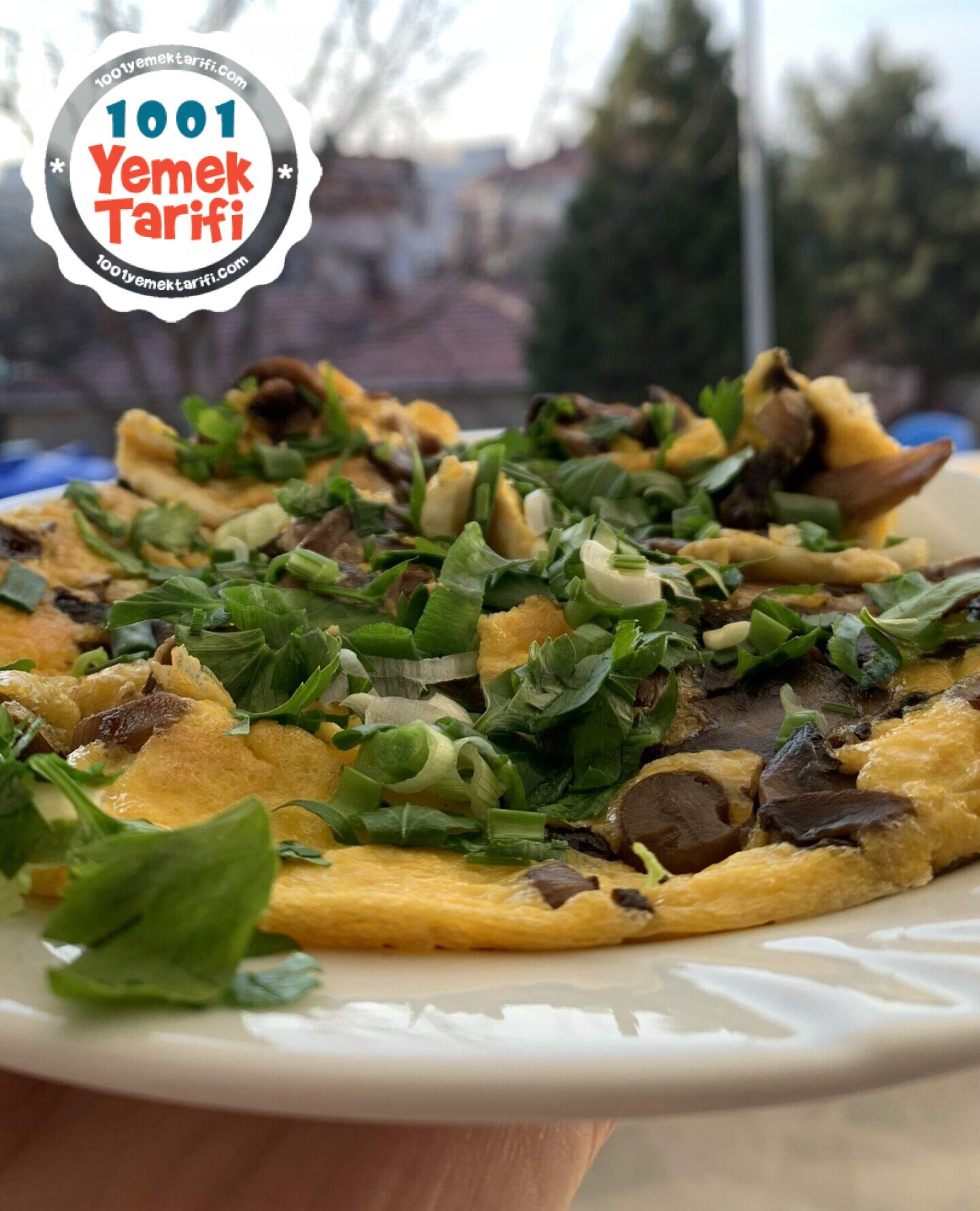 Mantarlı Omlet Tarifi