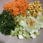 Fırında Mısırlı Pırasa Mücver Tarifi