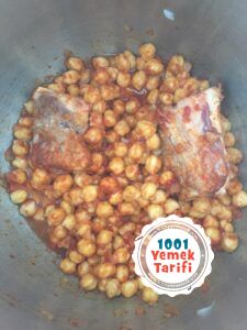 Kemikli Etli Nohut Yemeği tarifi yapımı nasıl yapılır