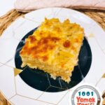 fırında beşamel soslu erişte yemeği