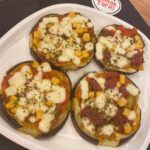 Patlıcanla diyet pizza tarifi