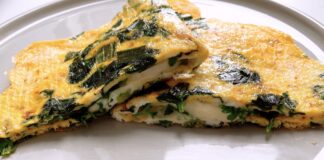 Otlu kaşarlı omlet tarifi