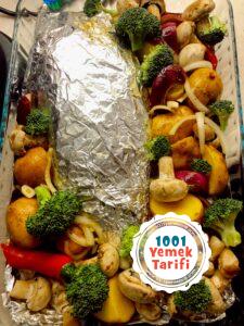 Fırında Balık Tarifi-Sebzeli balık nasıl yapılır-kaç kalori