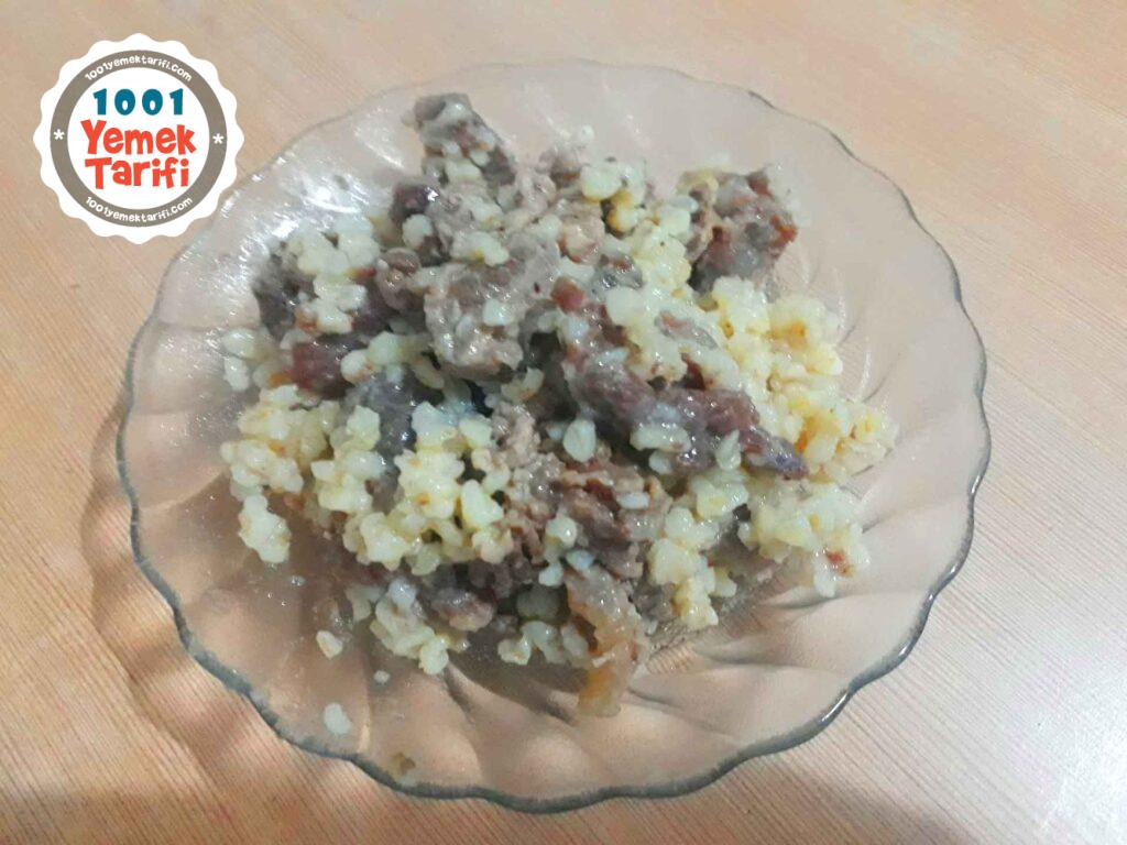 Etli Pilav Tarifi