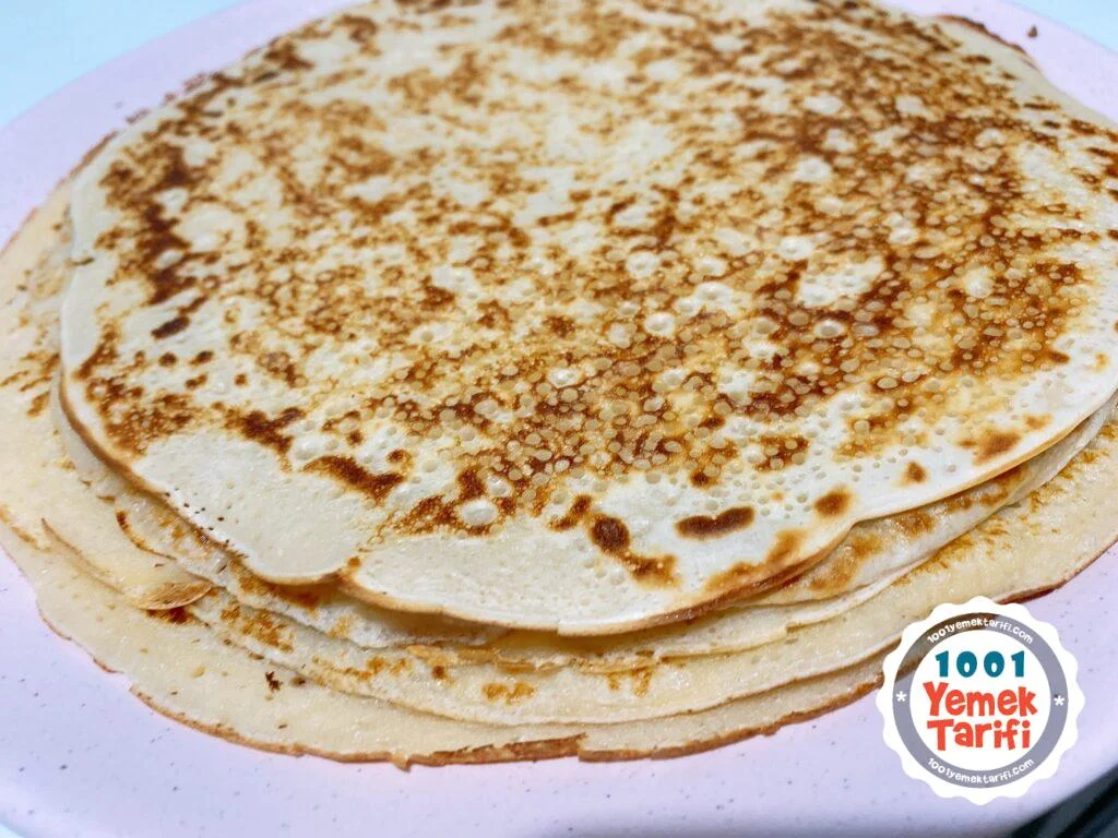 Kahvaltılık tuzlu krep tarifi