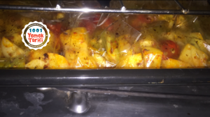 Fırında Nefis Sebzeli Patates Yemeği