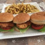 chicken burger-tavuk burger tarifi-nasıl yapılır yapımı kac kalori
