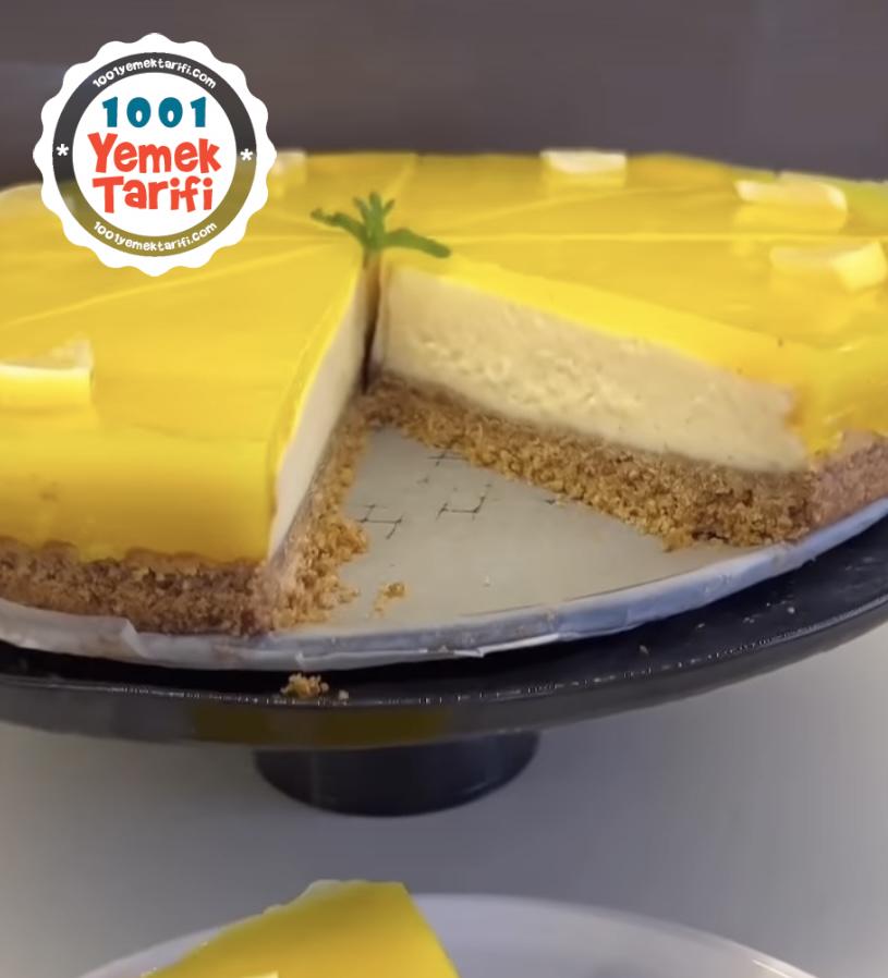 Limonlu Cheesecake nasıl yapılır