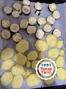 Patates ve Patlıcanlı Karışık Oturtma Tarifi