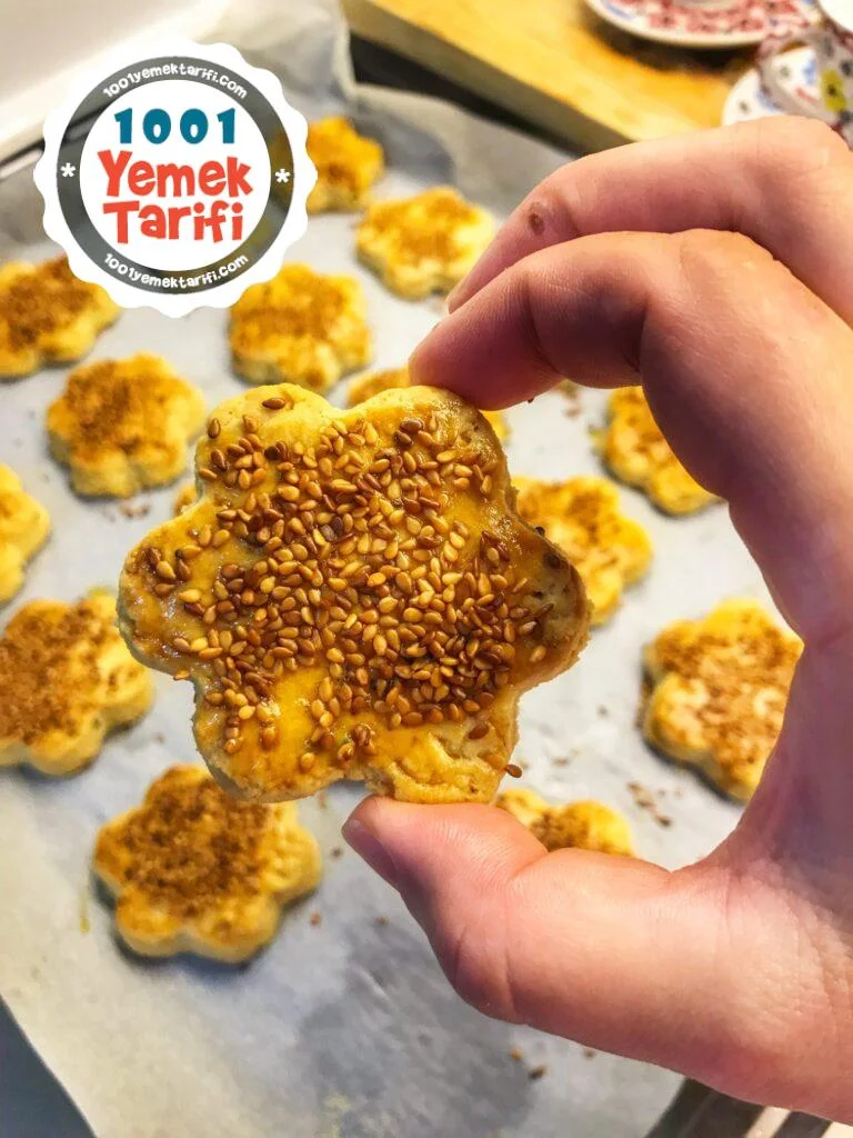 Susamlı kurabiye tarifi